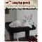 Show in main carousel: PAWZ Road 45.7-in Large Hammock Polyester Cat Tree & Condo, Medium, Black slide 5 of 12