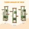Show in main carousel: PAWZ Road 66-in Multi-Level Polyester Cat Tree & Condo, Large, Green slide 5 of 10