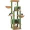 Show in main carousel: PAWZ Road 66-in Multi-Level Polyester Cat Tree & Condo, Large, Green slide 1 of 10