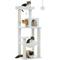 Show in main carousel: PAWZ Road 56.3-in Large Hammock Polyester Cat Tree & Condo, Large, White slide 1 of 11