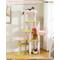 Show in main carousel: PAWZ Road 59-in Multi-Level Large Hammock Polyester Cat Tree & Condo, Pink slide 8 of 11
