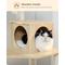 Show in main carousel: PAWZ Road 56.3-in Large Hammock Wooden Polyester Cat Tree & Condo, Wood Beige, Large slide 7 of 10