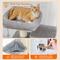 Show in main carousel: PAWZ Road 54-in Large Hammock Fleece Cat Tree & Condo, Small, Gray slide 6 of 11