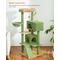 Show in main carousel: PAWZ Road 56.3-in Polyester Cat Tree & Condo, Large, Green slide 2 of 7