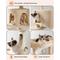 Show in main carousel: PAWZ Road 56.3-in Polyester Cat Tree & Condo, Large, Beige slide 7 of 9