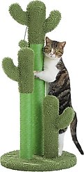 PAWZ Road 35-in Cactus Polyester Cat Scratching Post, X-Large, Green