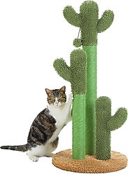 PAWZ Road 35-in Cactus Polyester Cat Scratching Post, X-Large, Brown