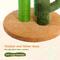 Show in main carousel: PAWZ Road 27-in Cactus Polyester Cat Scratching Post, Large, Brown slide 4 of 7