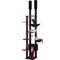 Show in main carousel: PAWZ Road 100.4-in Adjustable Polyester Floor-to-Ceiling Cat Tree & Condo, Black slide 3 of 10