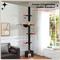 Show in main carousel: PAWZ Road 108-in Adjustable Gothic Fleece Floor-to-Ceiling Cat Tree & Condo, Black slide 7 of 9
