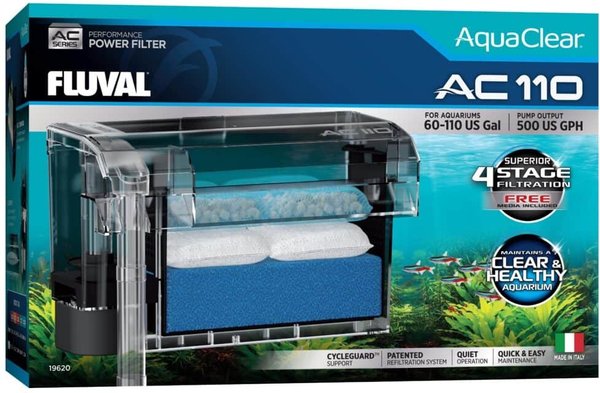 Fluval AC110 Aquarium Power Filter