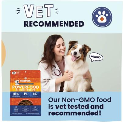 Show full view: Pawstruck Chicken High Protein Grain-Free Air-Dried Dog Food, 32-oz bag slide 5 of 12