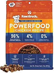 Pawstruck Chicken High Protein Grain-Free Air-Dried Dog Food, 32-oz bag