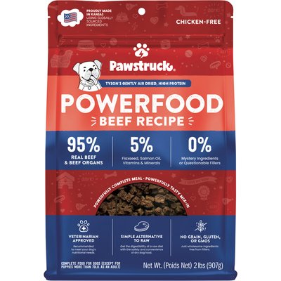 Pawstruck Pawstruck Beef High Protein Grain-Free Air-Dried Dog Food, 32-oz bag