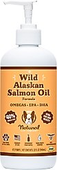 Natural Dog Company Wild Alaskan Salmon Oil Formula Liquid Supplement for Dogs, 32-fl oz bottle