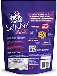 Fruitables Skinny Minis Apple Bacon Flavor Soft & Chewy Dog Treats, 12-oz bag slide 2 of 8