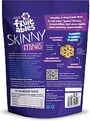 Fruitables Skinny Minis Pumpkin & Berry Flavor Dog Treats, 5-oz bag slide 2 of 8