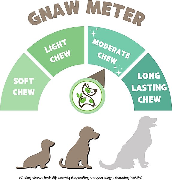 Show full view: Nature Gnaws Pork Pretzel Natural Dog Chew Treats, 15 count slide 4 of 9