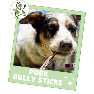Show full view: Nature Gnaws 5 to 6-in Extra Thin Pork Bully Sticks Dog Chew Treats, 15 count slide 7 of 9