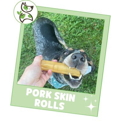 Show full view: Nature Gnaws 5 to 6-inch Rolls Pork Skin Flavored Dog Treats, 6 count slide 7 of 8