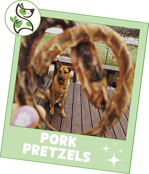 Show full view: Nature Gnaws Pork Pretzel Natural Dog Chew Treats, 15 count slide 7 of 9