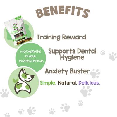 Show full view: Nature Gnaws 5 to 6-in Braided Gnaws Dog Chew Treats, 12 count slide 5 of 9