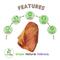 Show in main carousel: Nature Gnaws Pig Ears Natural Dog Chew Treats, 8 count slide 3 of 9