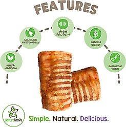 Nature Gnaws 3-in Beef Trachea Dog Chew Treats, 12 count slide 2 of 7