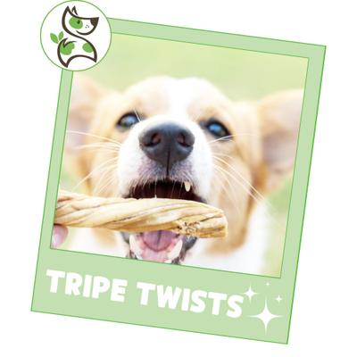 Show full view: Nature Gnaws 4 to 5-in Beef Tripe Twists Natural Dog Chew Treats, 10 count slide 7 of 9