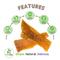 Show in main carousel: Nature Gnaws 5 to 6-in Beef Paddywack Tendons Dog Chew Treats, 10 count slide 3 of 9
