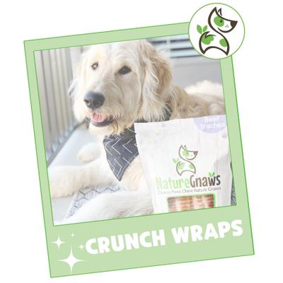 Show full view: Nature Gnaws Beef Trachea Crunch Wrap Dog Chew Treats, 3 count slide 8 of 8