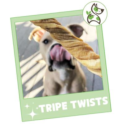 Show full view: Nature Gnaws 4 to 5-in Beef Tripe Twists Natural Dog Chew Treats, 20 count slide 8 of 9