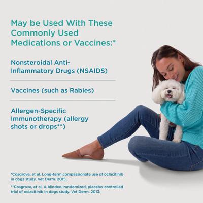 Show full view: Apoquel (oclacitinib chewable tablet) Chewable for Dogs, 16-mg, 120 tablets slide 7 of 11