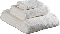 Delilah Home 100% Organic Cotton 3-Piece Towel Set, White, Multi Size