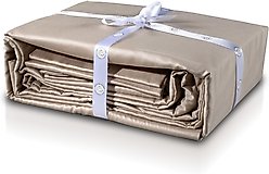 Delilah Home 100% Organic Cotton Duvet Cover, Sand, King