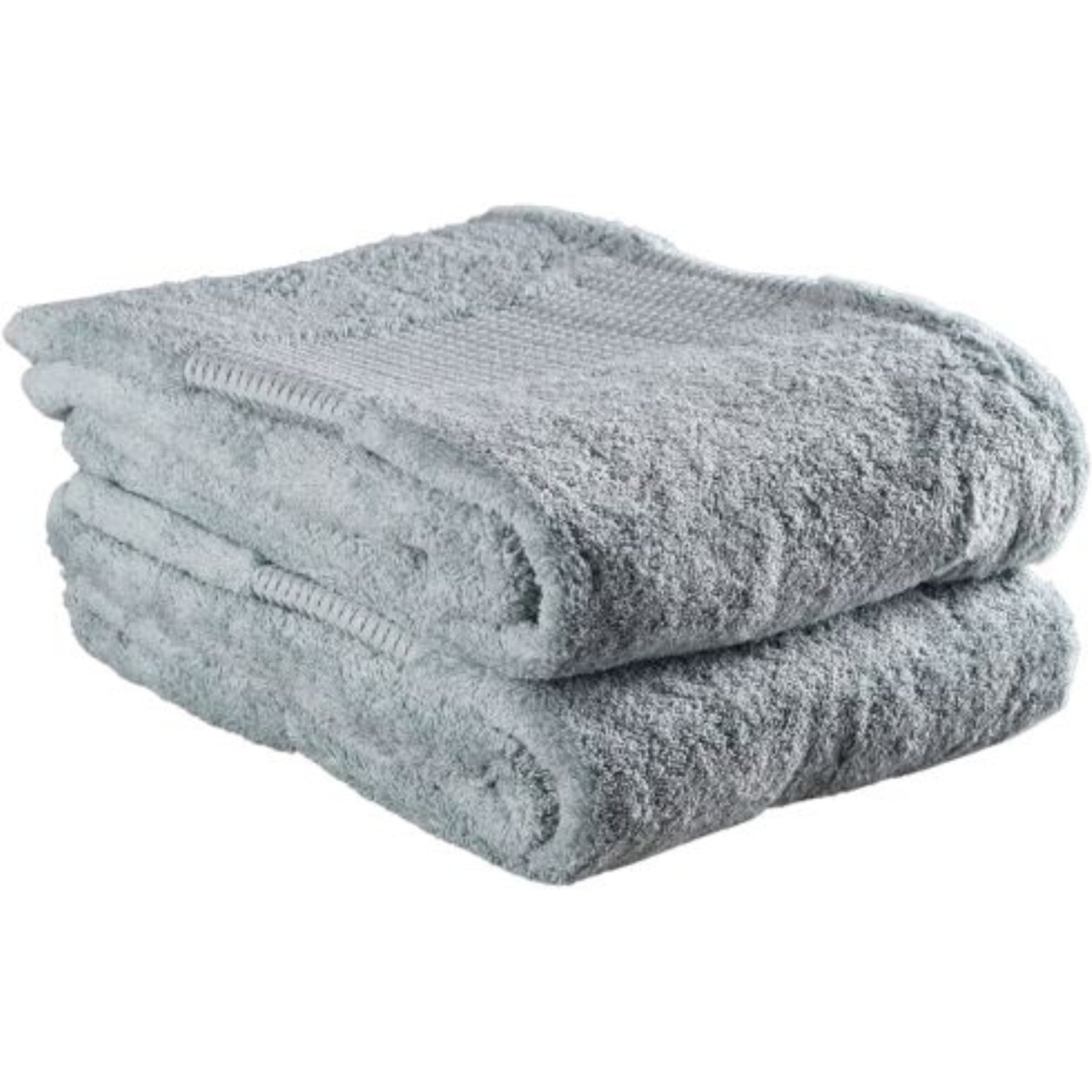 Delilah Home 100% Organic Cotton Bath Sheet, Mineral Green, 36 x 72-in