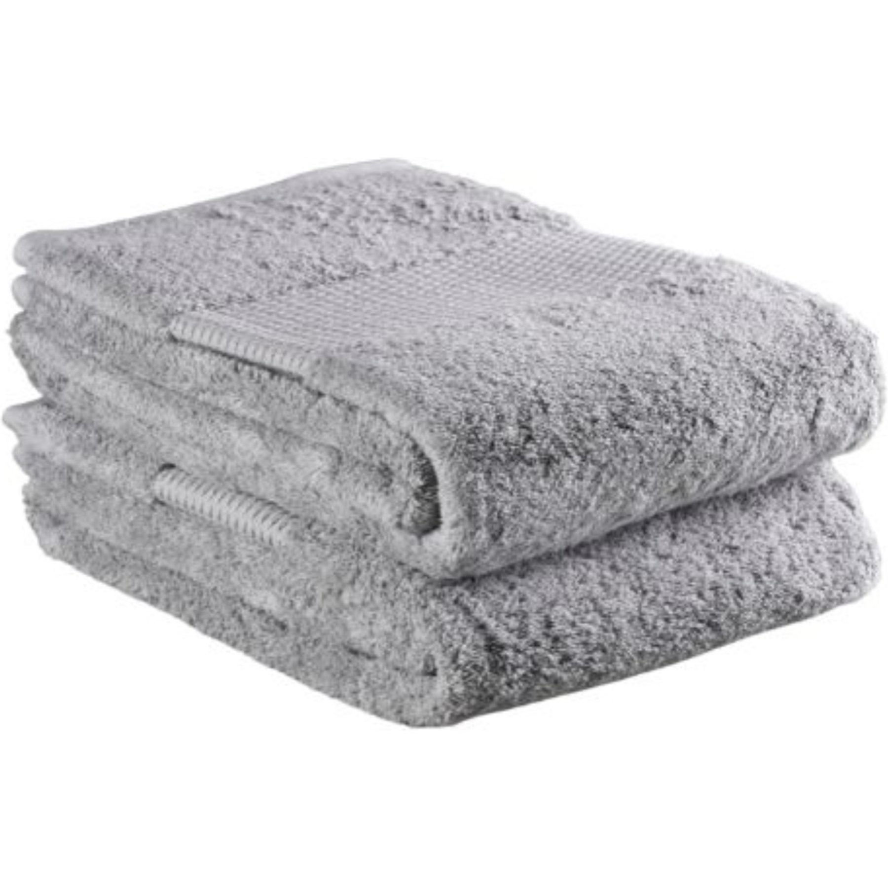 Delilah Home 100% Organic Cotton Bath Sheet, Light Grey, 36 x 72-in