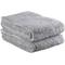 Show in main carousel: Delilah Home 100% Organic Cotton 2-Piece Bath Towel Set, Light Grey, 30 x 54-in slide 1 of 2