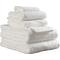 Show in main carousel: Delilah Home 100% Organic Cotton 6-Piece Towel Set, White, Multi Size slide 1 of 1