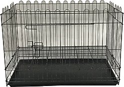 YML Topless Small Pet Cage, Black