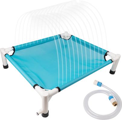 Show full view: allforpaws Chill Out Sprinkling Dog Cot, Blue, Large slide 9 of 10
