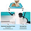 Show in main carousel: allforpaws Chill Out Sprinkling Dog Cot, Blue, Large slide 3 of 10