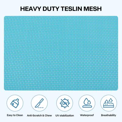 Show full view: allforpaws Chill Out Sprinkling Dog Cot, Blue, Large slide 4 of 10