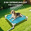 Show in main carousel: allforpaws Chill Out Sprinkling Dog Cot, Blue, Large slide 2 of 10