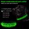 Show in main carousel: MEGAPAWS Light Up Nylon Dog Collar, Green, Large: 17 to 27-in neck, 0.79-in wide slide 2 of 11