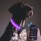 Show in main carousel: MEGAPAWS LED Dog Collar, Black, Extra Large: 24 to 28-in neck, 1.75-in wide slide 1 of 12
