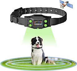MEGAPAWS PATPET GPS Electric Wireless Dog Fence System, Black & Green