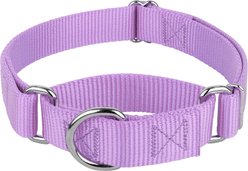 Country Brook Design Heavyduty Nylon Martingale Dog Collar, Lavender, Mini: 7 to 10-in neck, 3/8-in wide