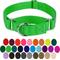 Show in main carousel: Country Brook Design Heavyduty Nylon Martingale Dog Collar, Hot Green, Medium: 15 to 21-in neck, 1-in wide slide 5 of 10