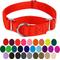 Show in main carousel: Country Brook Design Heavyduty Nylon Martingale Dog Collar, Hot Orange, Medium: 15 to 21-in neck, 1-in wide slide 5 of 10
